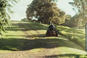 man mowing lawn 1