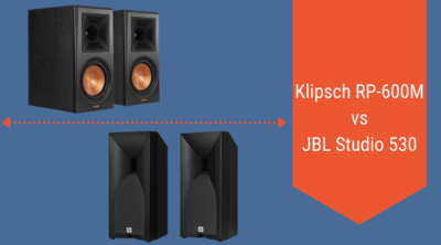 Klipsch RP-600M vs JBL Studio 530