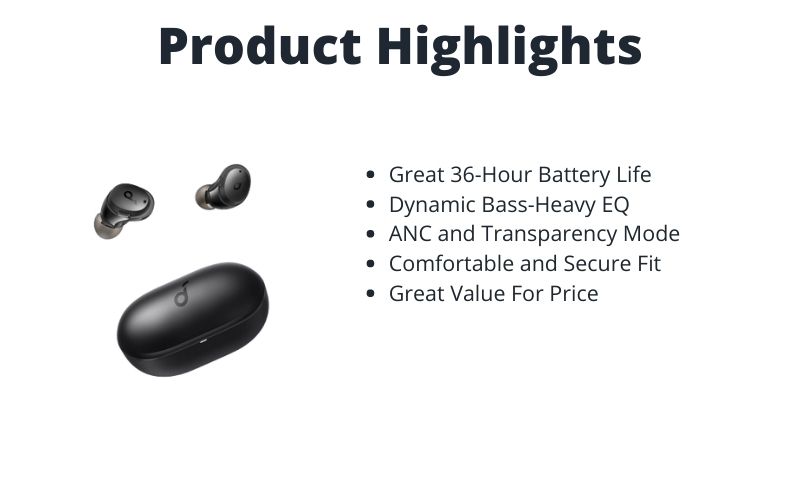 Highlights of A3i Earbuds