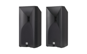 Black JBL Studio 530 Speakers