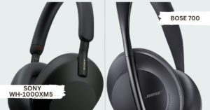Bose 700 and Sony WH-1000XM5 ANC headphones