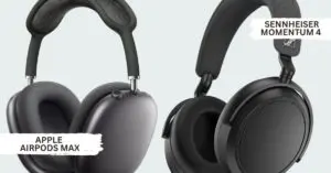 Image Comparing Airpods Max and Momentum 4